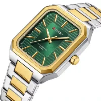 CURREN 8457 Wholesale Square Stainless Steel Quartz Men's Watch - 3 Image