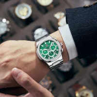 MINI FOCUS MF0610G Wholesale Men's Business Quartz Watch–Ready to Ship Luminous Multi-Function Watches - 2 Image