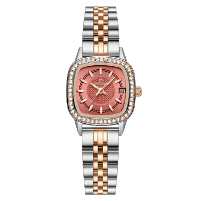 Reward RD212061L Waterproof Square Diamond Lady Bracelet Luxury Dress Watch