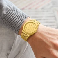 In Stock CURREN 8444 Ultra Thin Quartz Men Watch | Ready to Ship - 4 Image