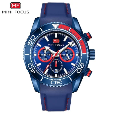 Best Price Wholesale Mini Focus MF0426G Racing Chronograph Watch Ready to Ship Dropship