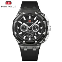 MINI FOCUS Original Octagonal Transparent Case Mens Watch MF0616G - 2 Image