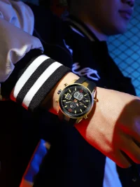REWARD RD53254M Men Multifunctional Night Light Electronic Watch - 4 Image