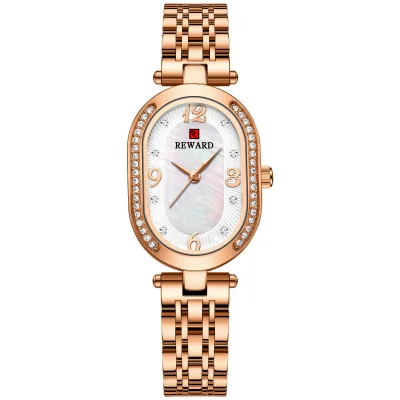 Wholesale REWARD RD21058L Elegant Oval Ladies Quartz Watch Support Ready to Ship