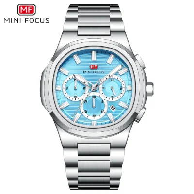 MINI FOCUS MF0610G Wholesale Men's Business Quartz Watch–Ready to Ship Luminous Multi-Function Watches