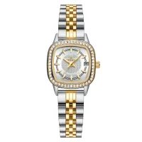 Reward RD212061L Waterproof Square Diamond Lady Bracelet Luxury Dress Watch - 0 Image