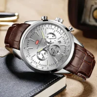 MINI FOCUS MF0116G Luminous Hands Waterproof Luxury Men Wristwatch | Ready to Ship - 2 Image