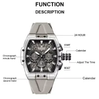 Original Factory Naviforce NF6113 Quartz Chronograph Men's Quartz Watches - 1 Image