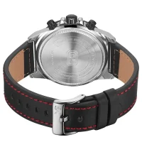 MF0175G MINI FOCUS Men's Fashion Quartz Watch | Leather Strap Date Chronograph Wholesale - 4 Image