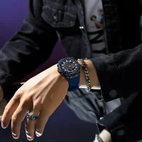 REWARD Men's 3-Subdial Chronograph Silicone Strap Watch RD833049M - 6 Image