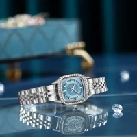 Reward RD212061L Waterproof Square Diamond Lady Bracelet Luxury Dress Watch - 5 Image