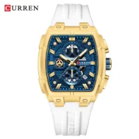 CURREN 8488 Men's Waterproof 3-Subdial Chronograph Watch - 10 Image