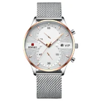 Reward RD82001M Men's Luxury Waterproof Ultra Thin Wrist Watches - 7 Image