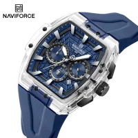 Original Factory Naviforce NF6113 Quartz Chronograph Men's Quartz Watches - 4 Image