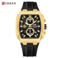 CURREN 8488 Men's Waterproof 3-Subdial Chronograph Watch - 2 Image