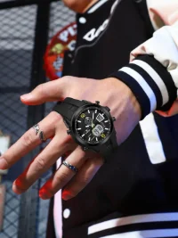REWARD RD53254M Men Multifunctional Night Light Electronic Watch - 5 Image