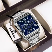 REWARD RD812265M Quartz Square Chronograph Watch Supplier-5 Color - 11 Image