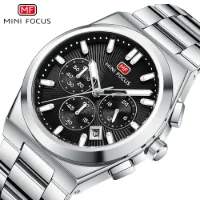 Wholesale MINI FOCUS MF0614G Men's Stainless Steel Business Watch - 2 Image