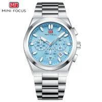 Wholesale MINI FOCUS MF0614G Men's Stainless Steel Business Watch - 1 Image