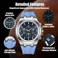 REWARD VIP Watch for Men Custom Luxury Fashion Silicone Sport Watches RD83966M - 2 Image