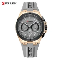 Curren 8487 Original Glow in the Dark Men's High Quality watches - 2 Image