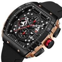 MINI FOCUS MF0399G Original Luxury Men Chronograph Quartz Watches - 7 Image