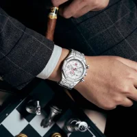 MINI FOCUS MF0609G Wholesale Business Quartz Men's Watch – Ready to Ship Luminous Chronograph Watches - 6 Image