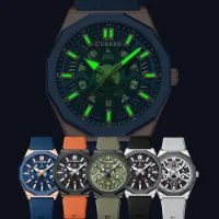 CURREN 8437 Men's Sport Quartz Watch Direct Wholesale Stock - 6 Image