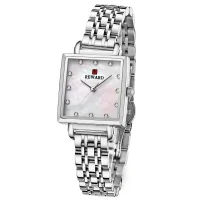 REWARD RD21041L Luxury Square Case Women Watch Mother of Pearl Dial Diamond Hour Markers Quartz Dress Watch Wholesale - 0 Image