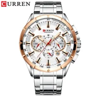 Silver rose gold white