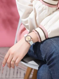Wholesale REWARD RD232013L Luxury Diamond Fashion Silicone Lady's Wristwatch - 4 Image