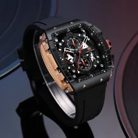 MINI FOCUS MF0399G Original Luxury Men Chronograph Quartz Watches - 1 Image