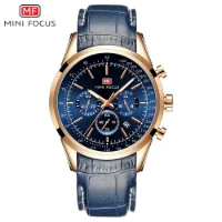 MINI FOCUS MF0116G Luminous Hands Waterproof Luxury Men Wristwatch | Ready to Ship - 0 Image