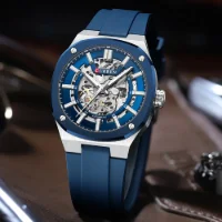Factory Direct Curren 8485 Automatic Men Watch Skeleton Dial Ready to Ship Stock - 2 Image