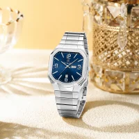 REWARD RD613377M Men's Large Square Waterproof Quartz Steel Watch - 5 Image