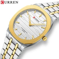 In Stock CURREN 8444 Ultra Thin Quartz Men Watch | Ready to Ship - 5 Image