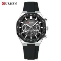 Black silver black
