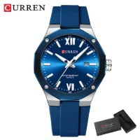 Curren 8465 Men's Quartz Wrist Watch Luminous Luxury Wristwatch - 2 Image