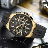 Curren 8487 Original Glow in the Dark Men's High Quality watches - 7 Image
