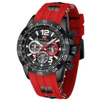 MINI FOCUS MF0290G Men's Sports Quartz Watch Wholesale | Silicone Strap Chronograph Watch - 0 Image