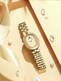 Wholesale REWARD RD21058L Elegant Oval Ladies Quartz Watch Support Ready to Ship - 5 Image