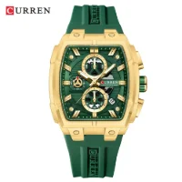 CURREN 8488 Men's Waterproof 3-Subdial Chronograph Watch - 5 Image