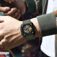 Factory Direct CURREN 8461 Chronograph Sport 3atm Quartz Watch Ready to Ship - 4 Image