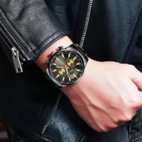 Curren 8351 Fashion Casual Men Quartz Chronograph Luxury Watches - 8 Image