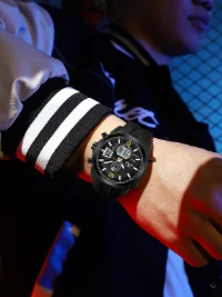 REWARD RD53254M Men Multifunctional Night Light Electronic Watch - 3 Image