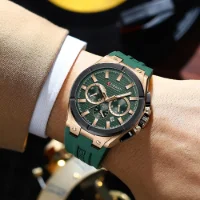 Curren 8487 Original Glow in the Dark Men's High Quality watches - 8 Image