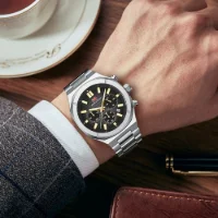 MINI FOCUS MF0612G Wholesale Quartz Chronograph Men's Watch with Luminous Hands & Calendar–Bulk Supplier - 3 Image