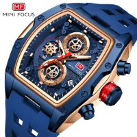 Mini Focus MF0473G Wine Barrel Men's Watch Curved Mirror Gradient - 2 Image