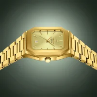 REWARD Men's RD613151M Ultra-Thin Square Quartz Watch 30M Water Resistant - 5 Image