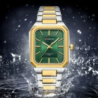 CURREN 8457 Wholesale Square Stainless Steel Quartz Men's Watch - 4 Image